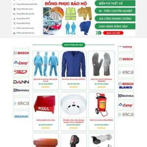 theme bảo hộ lao động