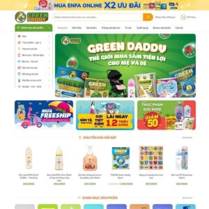 theme shop sữa
