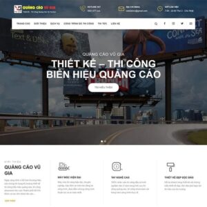 theme công ty quảng cáo