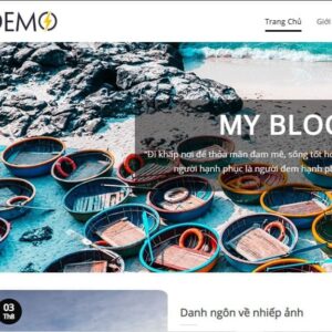 Theme blog du lịch