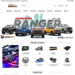 theme bán đồ chơi xe