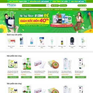 Web nhà thuốc