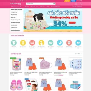 theme shop Con cưng