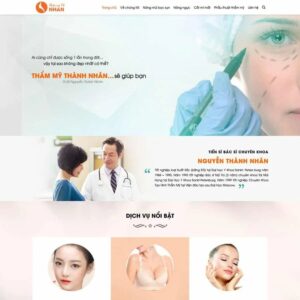 theme thẩm mỹ viện