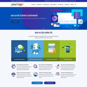 theme dịch vụ thiết kế web