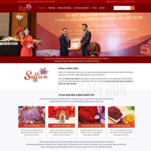theme bán hàng saffron