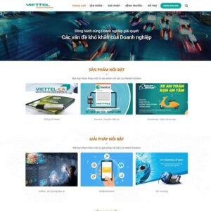 theme viễn thông Viettel