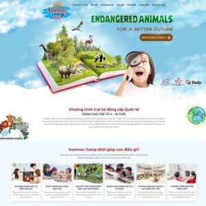 theme trường ngoại ngữ