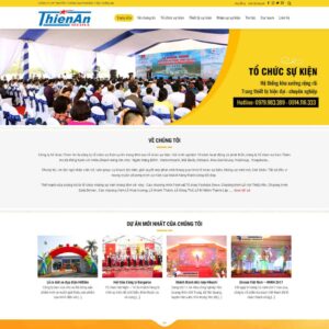 theme tổ chức sự kiện
