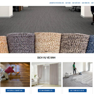 Theme dịch vụ vệ sinh