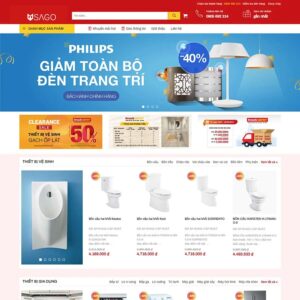 Theme Thiết bị vệ sinh