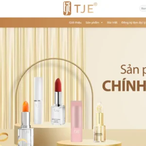 Theme Mỹ phẩm TJE (** Lưu ý: Theme này không sửa Trang chủ with UX Builder)