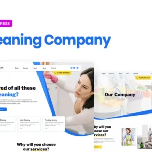 Clino – Cleaning Business Elementor Template Kit