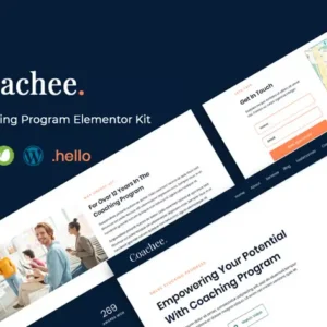 Coachee – Coaching Program Elementor Template Kit