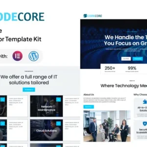 Codecore – IT Service Elementor Template Kit
