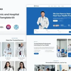 Clinexa – Medical Clinic & Hospital Elementor Template Kit