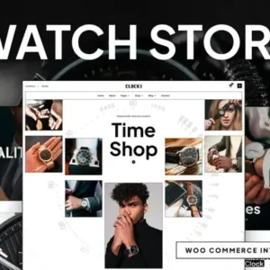 Clocki – Watch Store Elementor Pro Template Kit