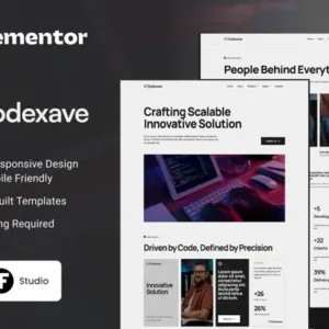 Codexave – Digital Solutions Elementor Template Kit
