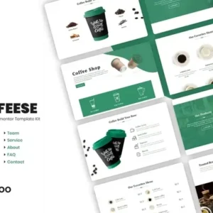 Coffesse | Cafe & Coffee Shop Elementor Template Kit