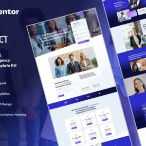 Concret – Corporate HR & Recruitment Agency Elementor Template Kit