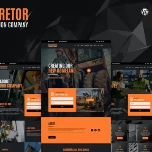Concretor – Real Estate Construction Elementor Template Kit