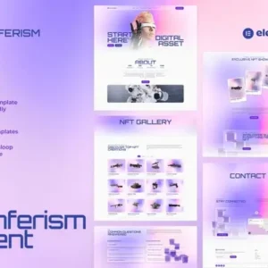 Conferism – Events & Entertainment Elementor Template Kit