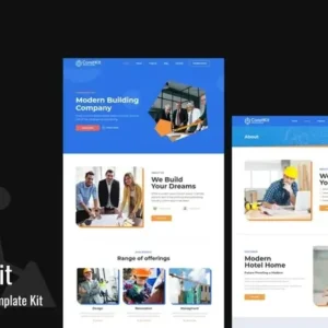 Constkit – Construction and Industrial Elementor Template