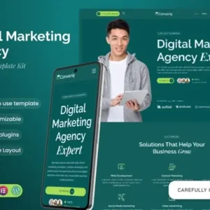 Converiq – Digital Marketing Agency Elementor Template Kit