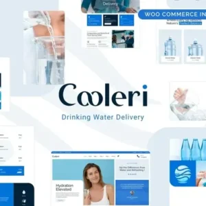 Cooleri – Drinking Water Delivery Elementor Pro Template Kit