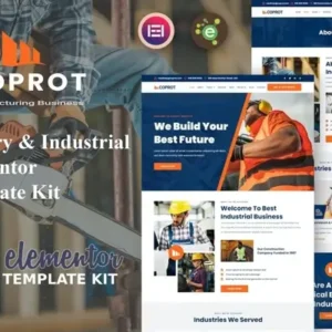 Coprot – Factory & Industrial Elementor Template Kit