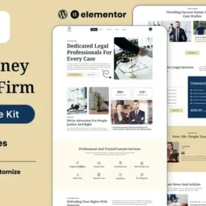 Corpifex – Lawyer Attorney & Law Firm Elementor Template Kit