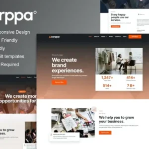 Corppa – Business & Portfolio Elementor Template Kit
