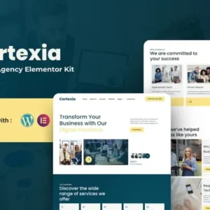 Cortexia – Digital Agency Elementor Template Kit