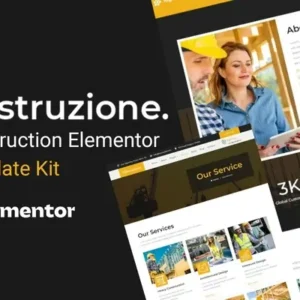 Costruzione – Construction Elementor Template Kit