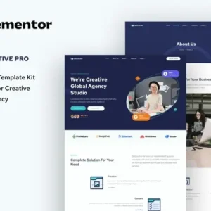 Creativepro – Creative Agency Studio Elementor Template Kit