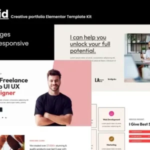 Cupid- Creative Portfolio Elementor Template Kit