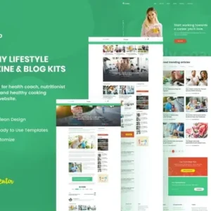 Cutato – Healthy Lifestyle Magazine & Blog Elementor Template Kit