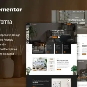 Daforma – Interior Design Service Elementor Pro Template Kit