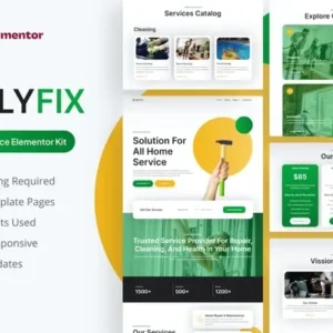 Dailyfix – Home Service Elementor Template Kit