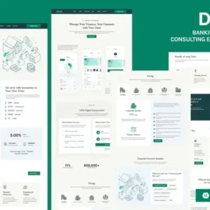Dana – Banking and Finance Consulting Elementor Template Kit