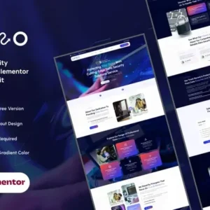 Dataso – Data Security Solutions Elementor Template Kit