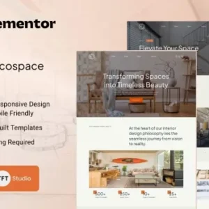 Decospace – Sleek Home Decor Elementor Template Kit