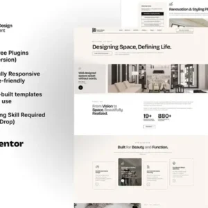Deko – Interior Design Consultant Elementor Template Kit