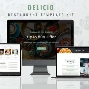 Delicio – Restaurant Elementor Template Kit