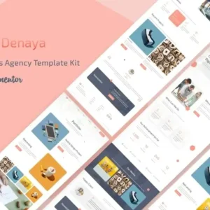 Denaya – Business Agency Elementor Template Kit