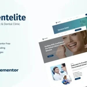 Dentelite – Dentist & Dental Clinic Elementor Template Kit