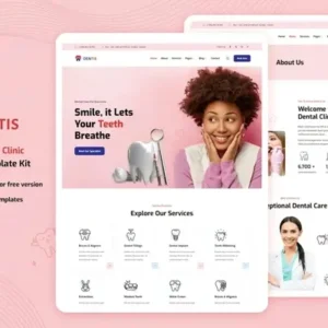 Dentis – Dentist & Dental Clinic Elementor Template Kit