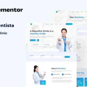 Dentista – Dental Clinic Elementor Template Kit