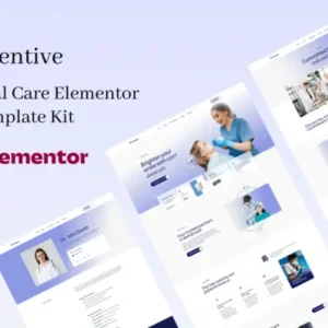 Dentive – Dental Care Elementor Template Kit