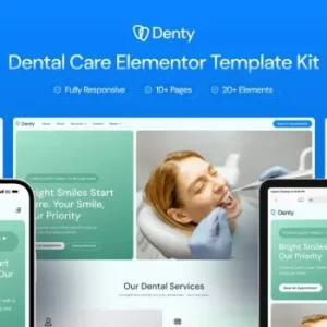 Denty – Dental Care Elementor Template Kit